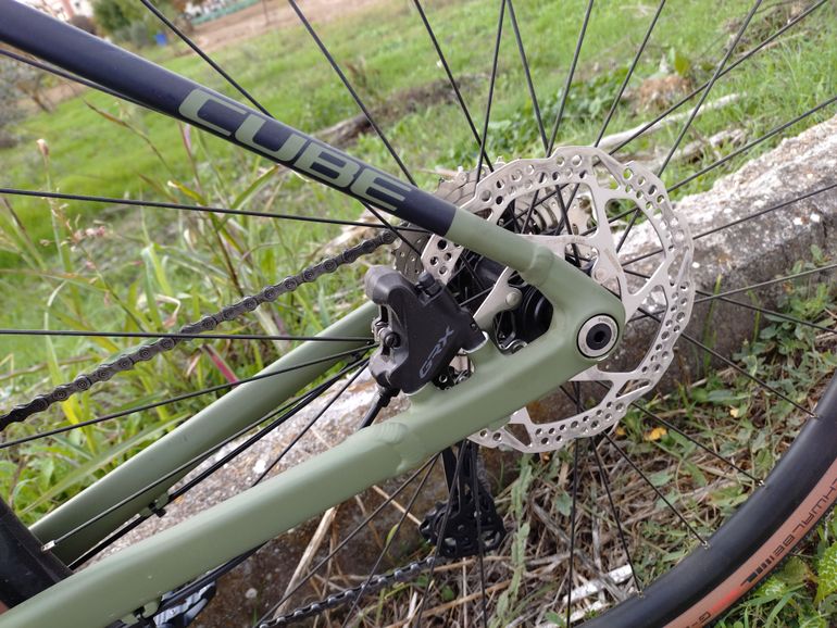 Used CUBE NUROAD RACE 2022 2022 Road & Gravel, Green — image 5 of 10