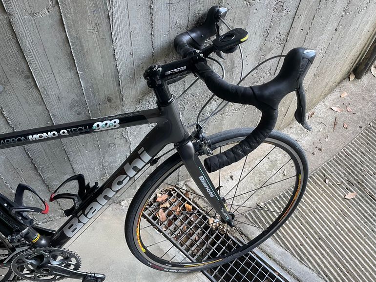 Used Bianchi VOBK6456770 2009 Road & Gravel, Black — image 3 of 4