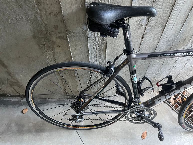 Used Bianchi VOBK6456770 2009 Road & Gravel, Black — image 2 of 4