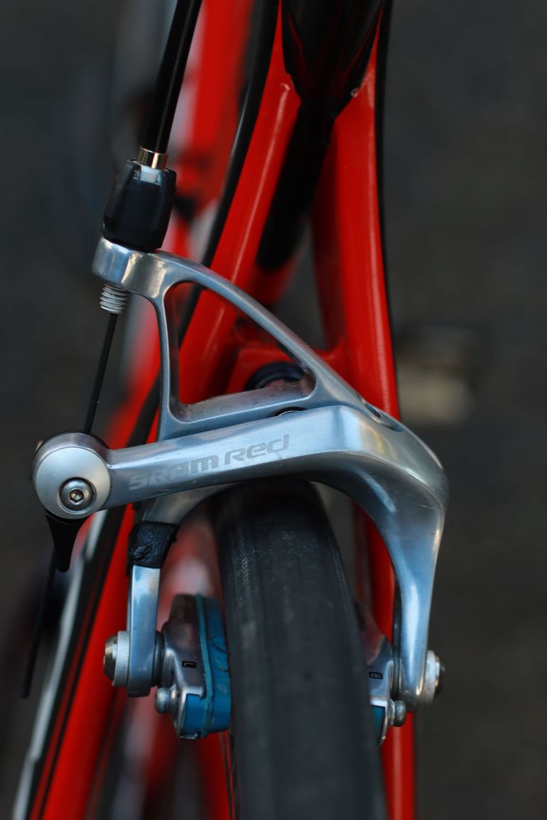 Used Look 596 2010 Road & Gravel, Red — image 3 of 9