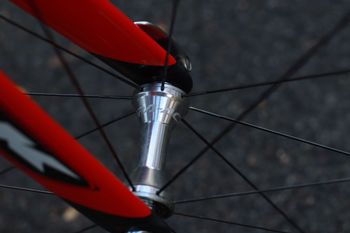 Used Look 596 2010 Road & Gravel, Red — image 8 of 9
