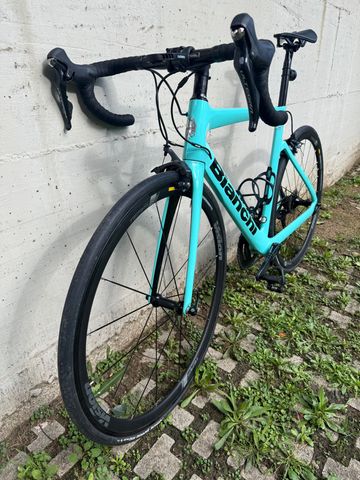 Used Bianchi Aria Ultegra 2020 2020 Road & Gravel, Blue — image 2 of 6