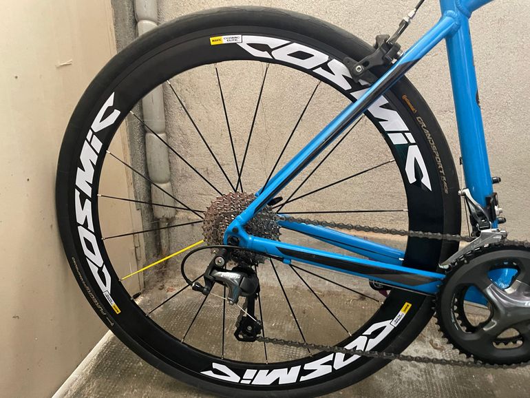 Used Giant Contend Shimano Tiagra 2020 Road & Gravel, Blue — image 3 of 5