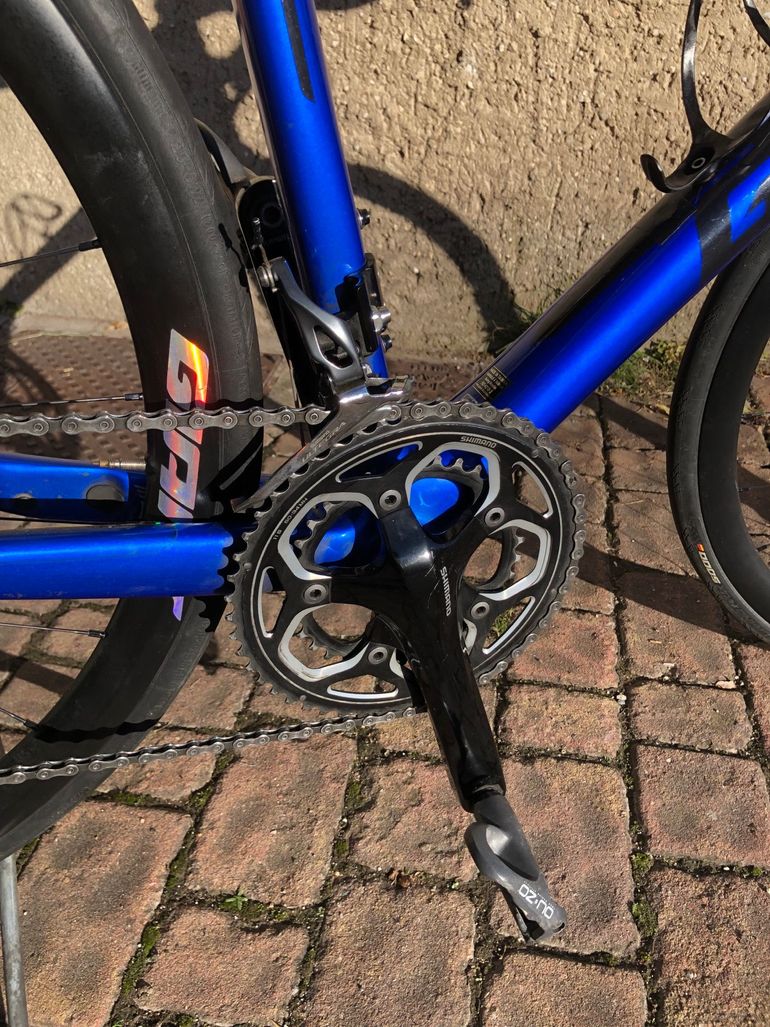 Used Giant Defy Advanced Pro 2 2016 2016 Road & Gravel, Blue — image 8 of 9