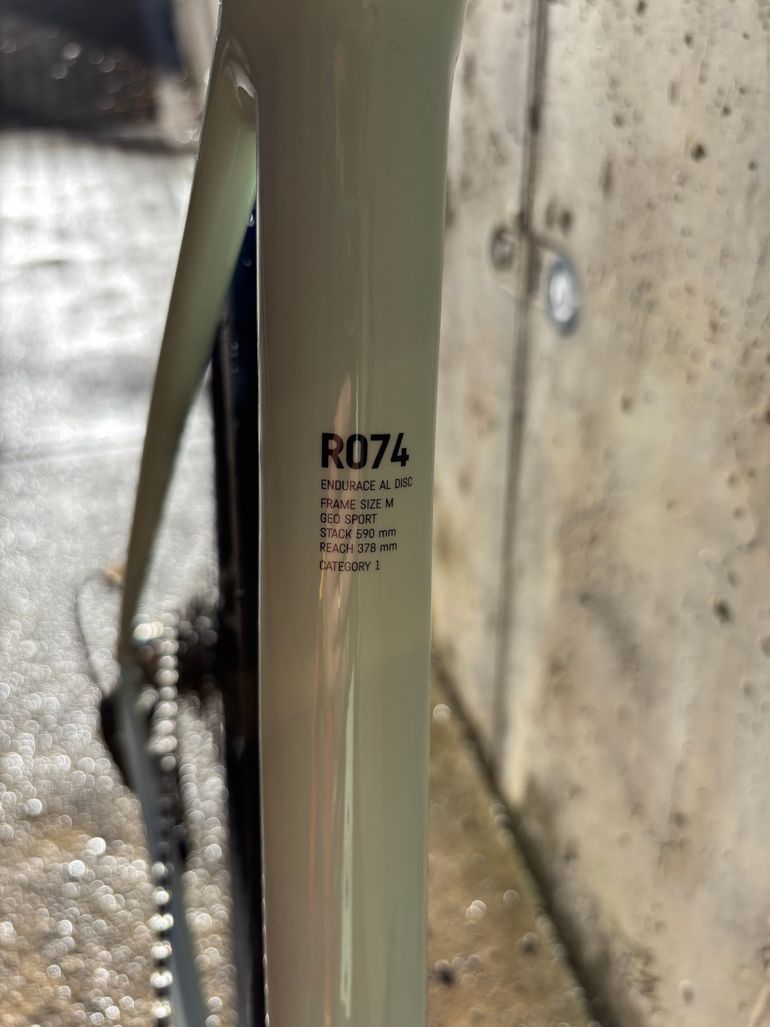 Used Canyon Endurace 7 RAW 2024 2024 Road & Gravel, Blue — image 4 of 9