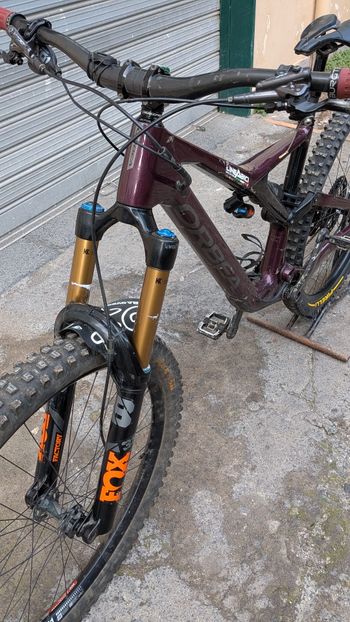 Used Orbea RALLON M20 2023 Frameset 2023 Mountainbike, Purple, 29 — image 4 of 12