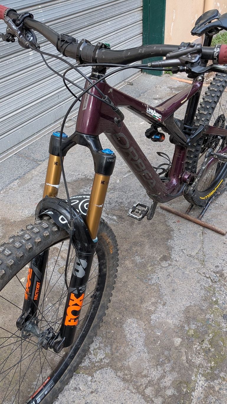 Used Orbea RALLON M20 2023 Frameset 2023 Mountainbike, Purple, 29 — image 4 of 12