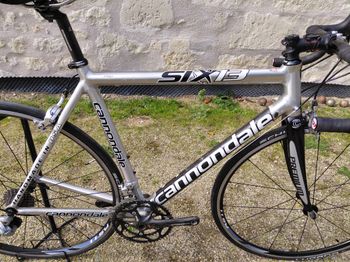 Used Cannondale Six13 2009 Road & Gravel, Light Gray — image 5 of 6