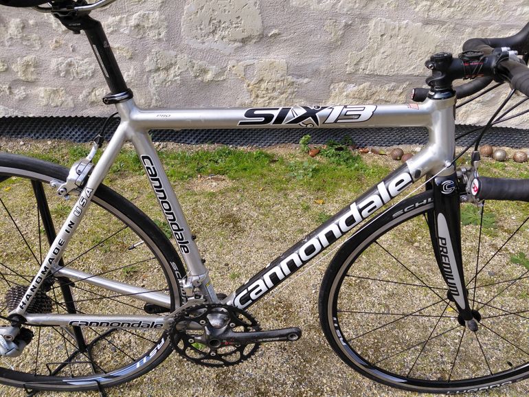 Used Cannondale Six13 2009 Road & Gravel, Light Gray — image 5 of 6