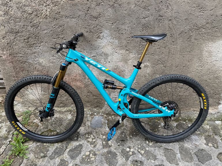Used Yeti Sb5.5 SRAM GX Eagle 2019 Mountainbike, Blue — image 2 of 7