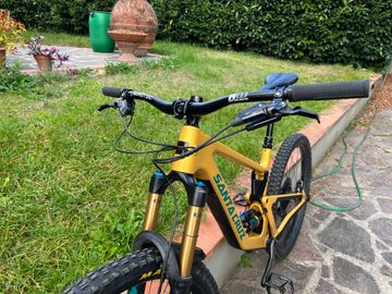 Brugt Santa Cruz Bronson SRAM GX Eagle 2022 Mountainbike — billede 5 af 9