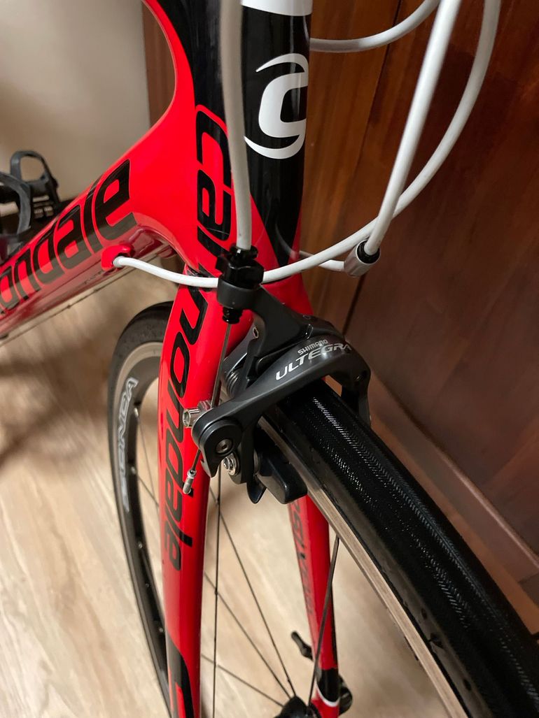 Used Cannondale Ultegra 3 2018 Road & Gravel, Red — image 2 of 4