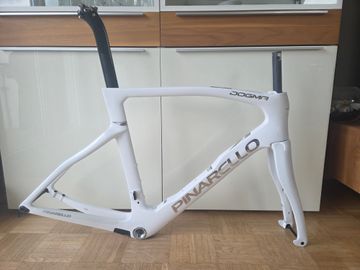 Used Pinarello Dogma F MY24 Crystal White Frameset 2024 Road & Gravel