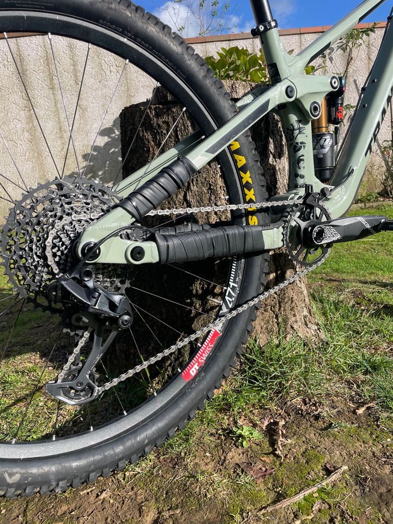 Used Transition Sentinel SRAM GX Eagle 2023 Mountainbike, Green — image 3 of 6