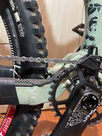 Used Transition Sentinel SRAM GX Eagle 2023 Mountainbike, Green — image 6 of 6