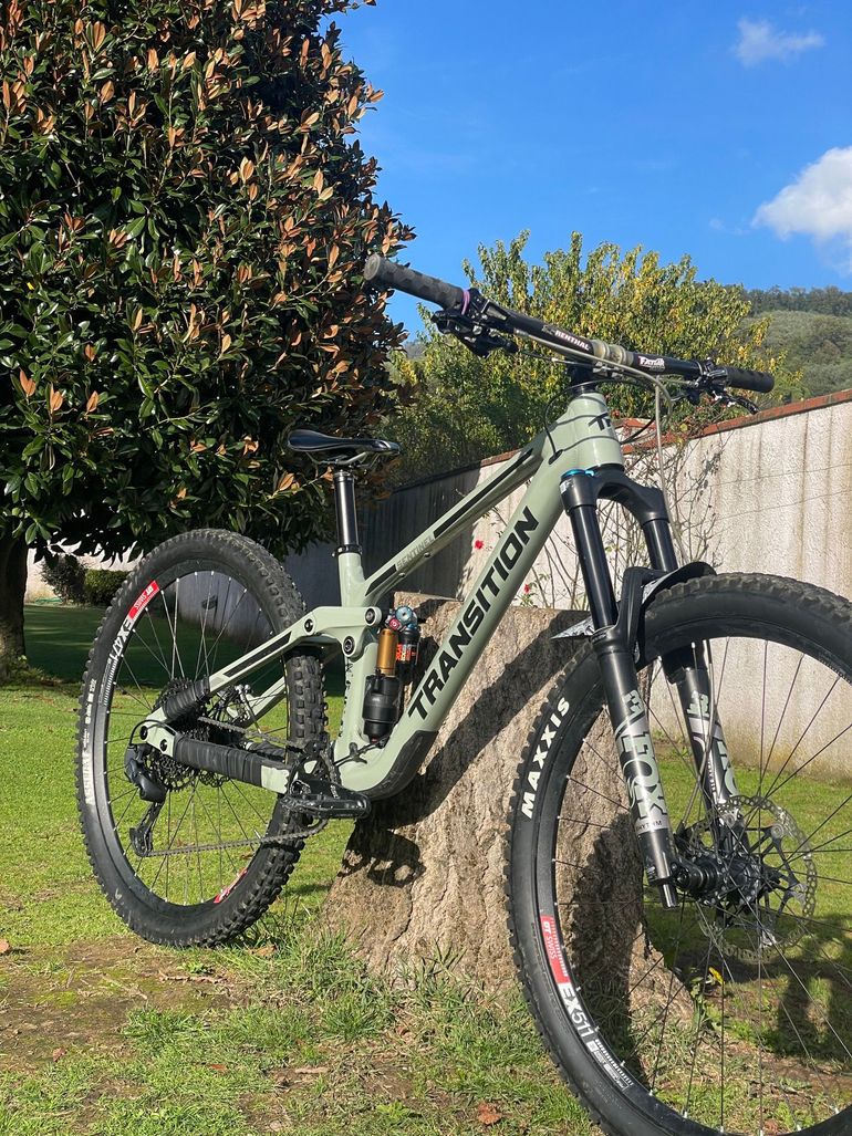 Used Transition Sentinel SRAM GX Eagle 2023 Mountainbike, Green — image 1 of 6