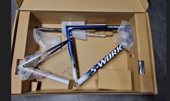 Used Specialized Sworks Sl8 Frameset 2025 Road & Gravel, Blue — image 3 of 3