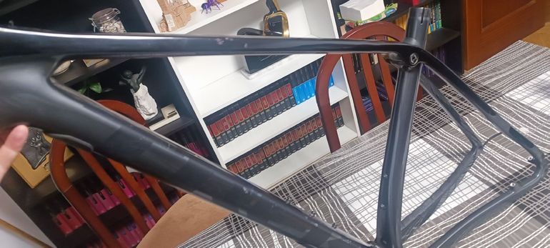 Used Trek Procaliber 9.5 2022 Frameset 2022 Mountainbike, Light Gray, 29 — image 5 of 6