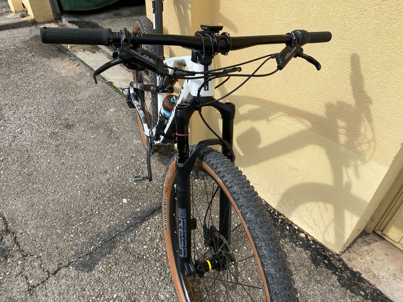 Used ROCKRIDER Full suspension SRAM GX Eagle AXS (T-Type) 2023 Mountainbike, White, 29 — image 4 of 4
