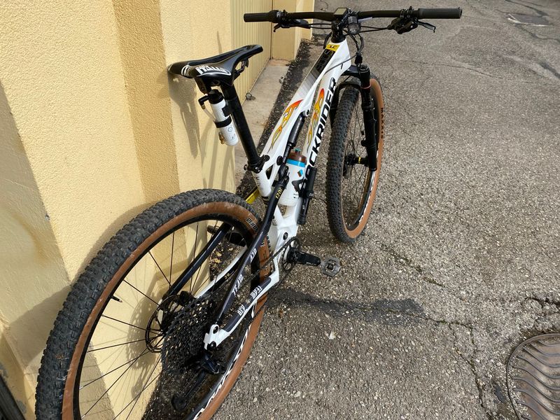 Used ROCKRIDER Full suspension SRAM GX Eagle AXS (T-Type) 2023 Mountainbike, White, 29 — image 3 of 4