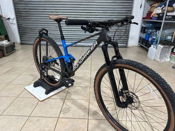 Used Mondraker F-podium SRAM NX Eagle 2024 Mountainbike, Blue — image 1 of 10