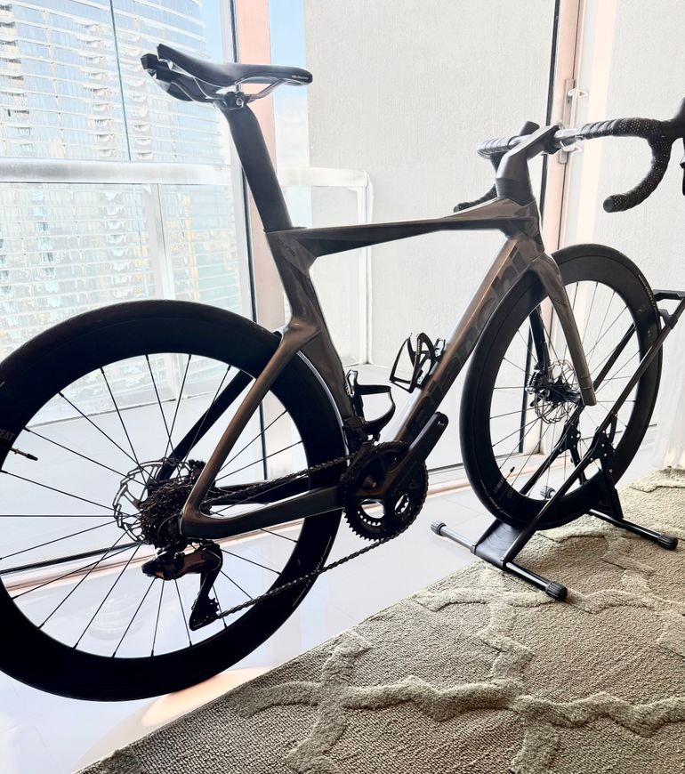 Used Bianchi Oltre Shimano Ultegra Di2 2025 Road & Gravel, Light Gray — image 4 of 5