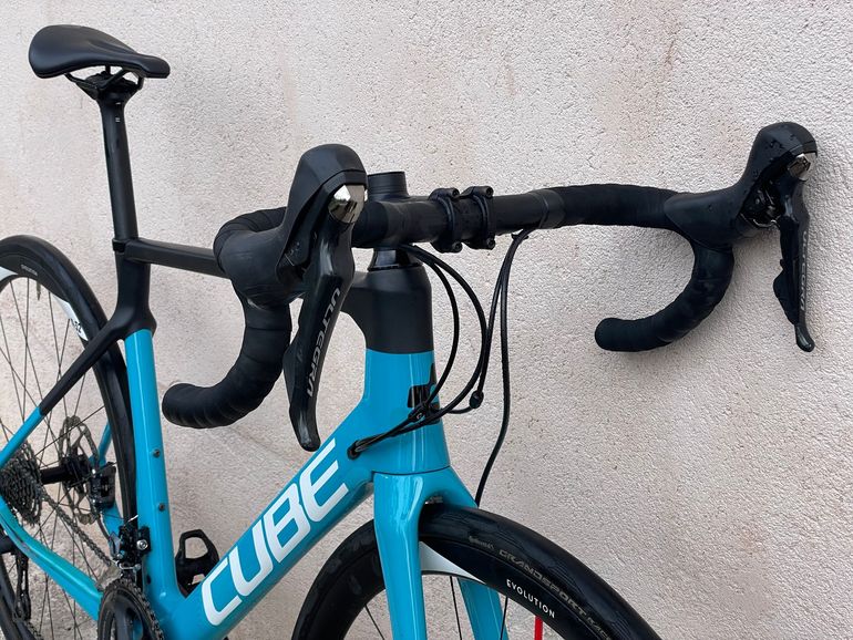 Used CUBE AGREE C:62 RACE 2021 2021 Road & Gravel, Blue — image 5 of 9