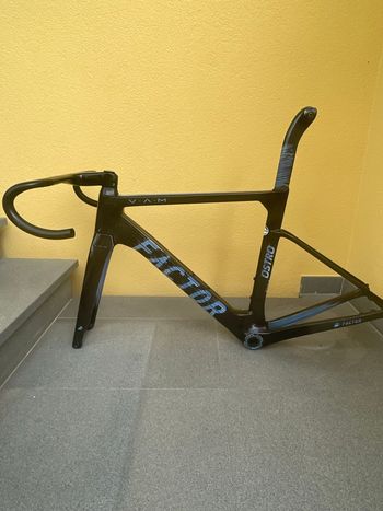Used Factor OSTRO VAM 2022 Frameset 2022 Road & Gravel, Black — image 2 of 7
