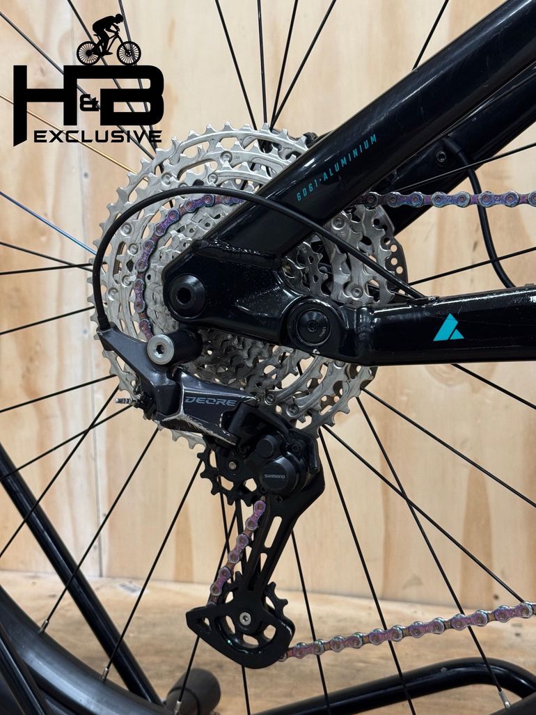 Used BULLS Copperhead FSX SHIMANO DEORE 2021 Mountainbike, Light Gray — image 10 of 11