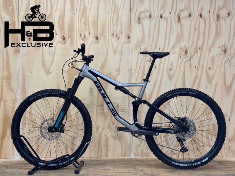 Used BULLS Copperhead FSX SHIMANO DEORE 2021 Mountainbike, Light Gray — image 2 of 11