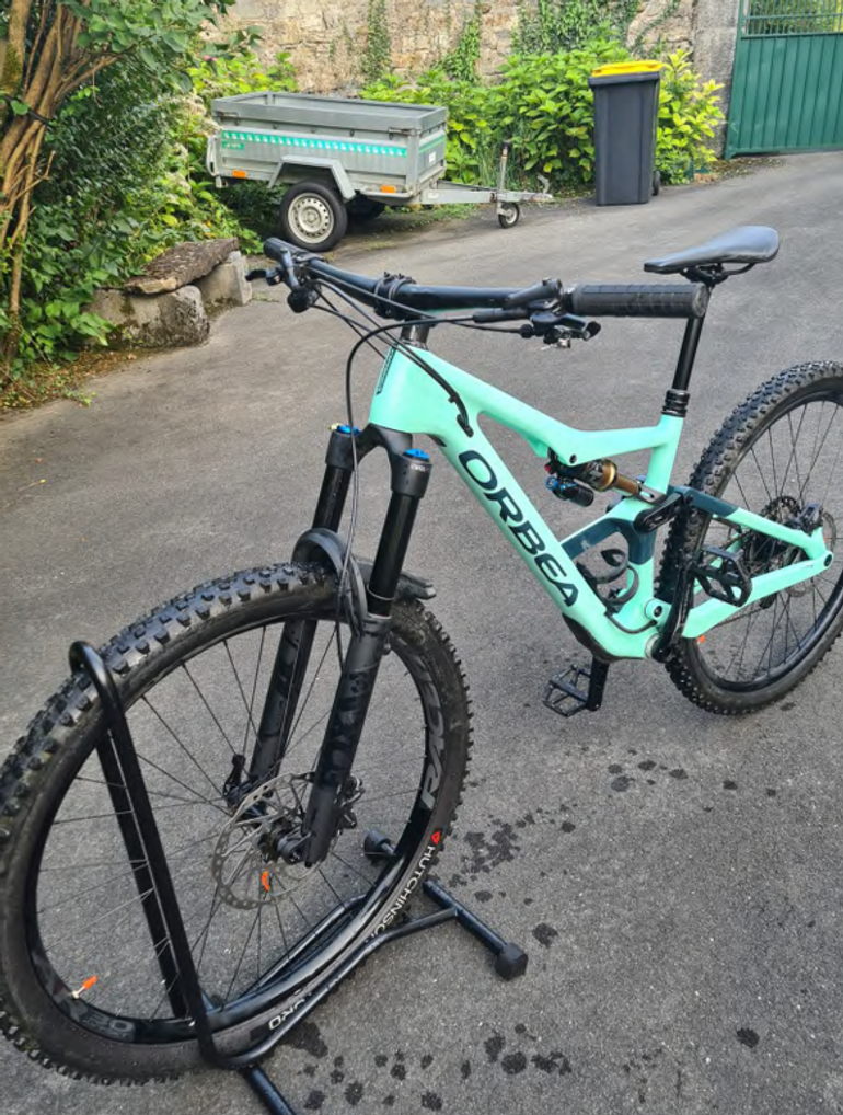 Used Orbea OCCAM M30 LT 2023 2023 Mountainbike, Green, 29 — image 2 of 10