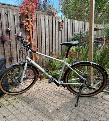 Used Kona DEW DL 2023 Mountainbike, White — image 3 of 4