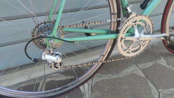 Used Bianchi COLUMBUS CROMOLLY 1996 Road & Gravel, Blue — image 3 of 9
