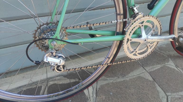 Used Bianchi COLUMBUS CROMOLLY 1996 Road & Gravel, Blue — image 3 of 9