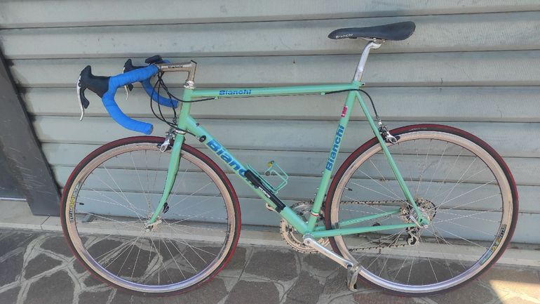 Used Bianchi COLUMBUS CROMOLLY 1996 Road & Gravel, Blue — image 6 of 9