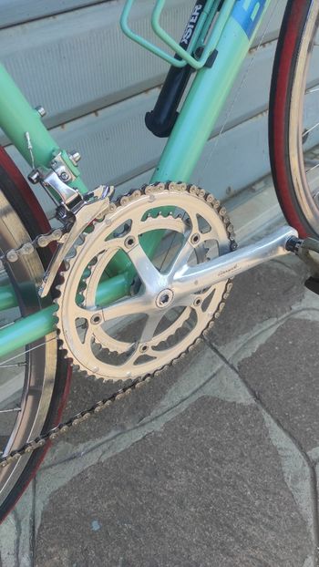 Used Bianchi COLUMBUS CROMOLLY 1996 Road & Gravel, Blue — image 4 of 9