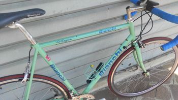 Used Bianchi COLUMBUS CROMOLLY 1996 Road & Gravel, Blue — image 2 of 9