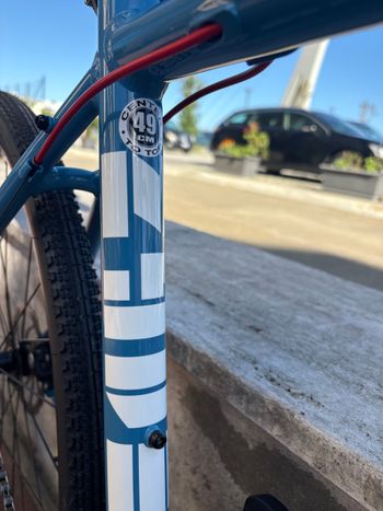 Cinelli Zydeco Other Microshift 2024 Road & Gravel usato, Blu — immagine 4 di 5