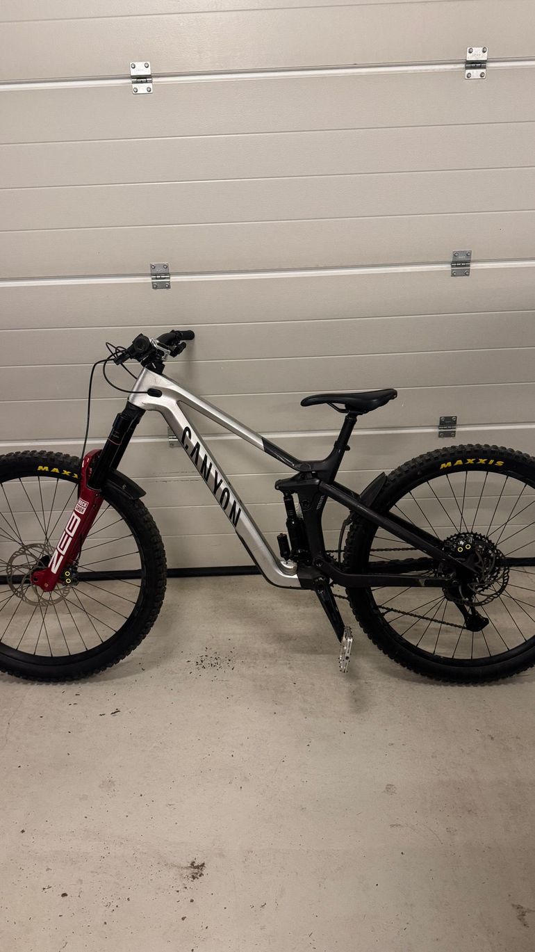 Used Canyon Strive CFR 2023 2023 Mountainbike, Light Gray, 29 — image 2 of 6