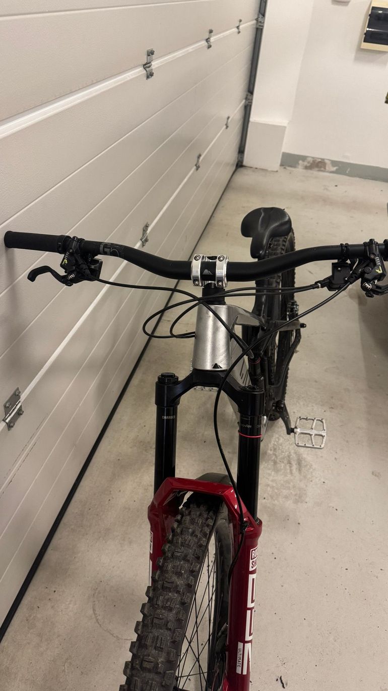 Used Canyon Strive CFR 2023 2023 Mountainbike, Light Gray, 29 — image 5 of 6