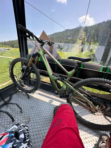 Used Cannondale Jekyll 1 2022 2022 Mountainbike, Green, 29 — image 2 of 3