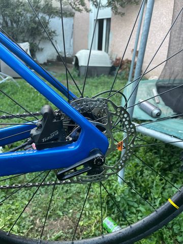 Used Van Rysel NCR CF 2022 Road & Gravel, Blue — image 2 of 8