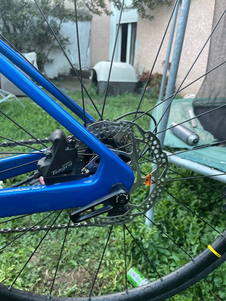 Used Van Rysel NCR CF 2022 Road & Gravel, Blue — image 2 of 8