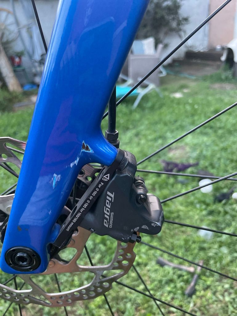 Used Van Rysel NCR CF 2022 Road & Gravel, Blue — image 6 of 8