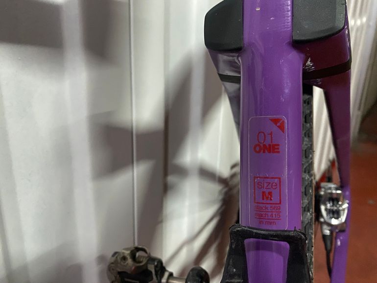 Used BMC URS 01 ONE 2021 2021 Road & Gravel, Purple — image 9 of 9