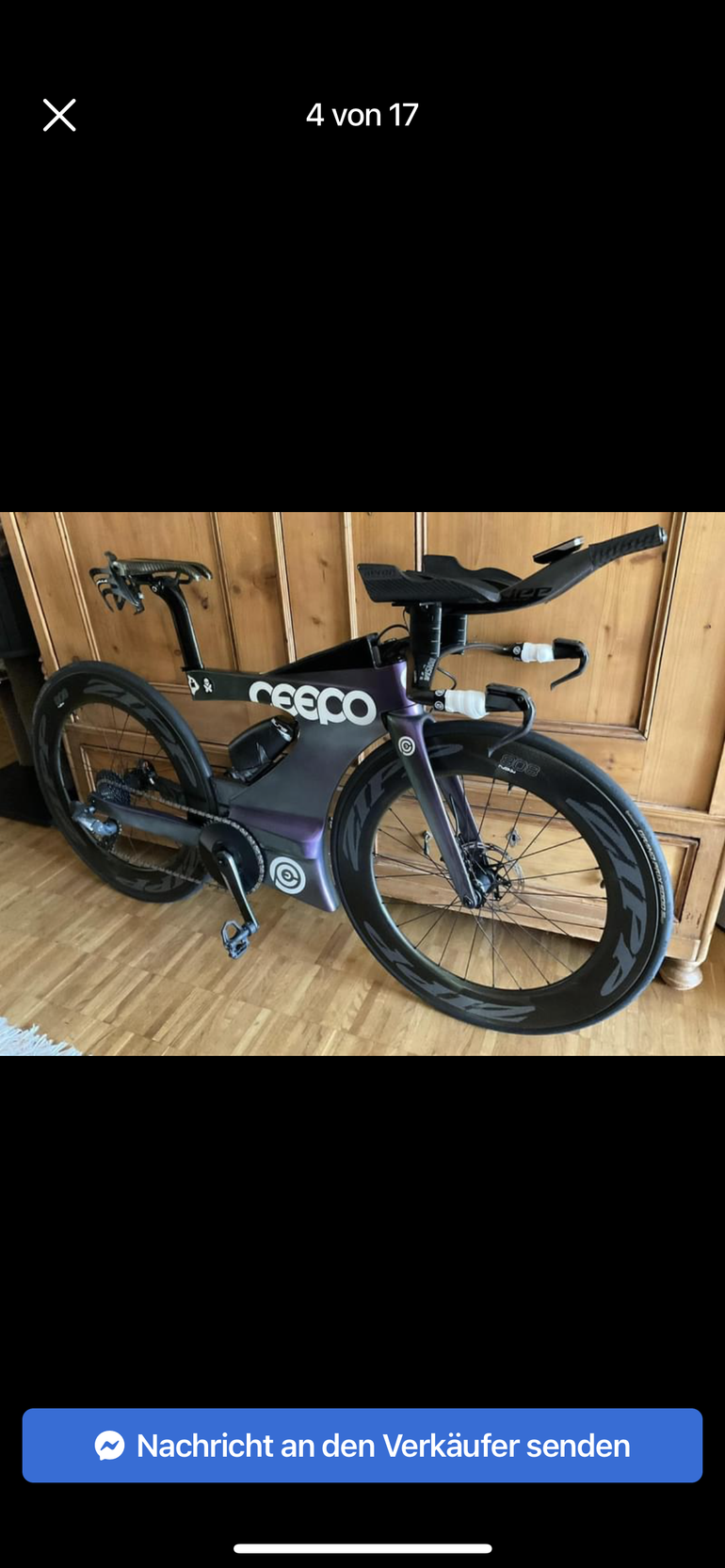 Used Ceepo Speed Shadow 2020 2020 Road & Gravel, Purple — image 4 of 6