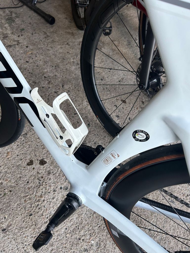Used BMC Timemachine SRAM Red eTap AXS 2021 Road & Gravel, White — image 16 of 17