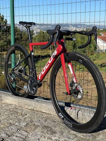 Used Focus IZALCO MAX DISC 9.6 2021 2021 Road & Gravel, Red — image 2 of 10
