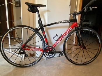 Used Specialized TARMAC S-WORKS 2006 2006 Road & Gravel, Red — image 1 of 5
