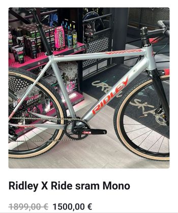 Used Ridley X Ride 2025 Série Limite 2025 Road & Gravel